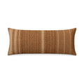 Blair brown lumbar cushion, product shot on a white background