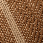 Close-up of the Blair brown cushion fabric