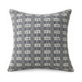 Bryn cushion in navy, product shot on a white background