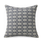 Bryn cushion in navy, product shot on a white background